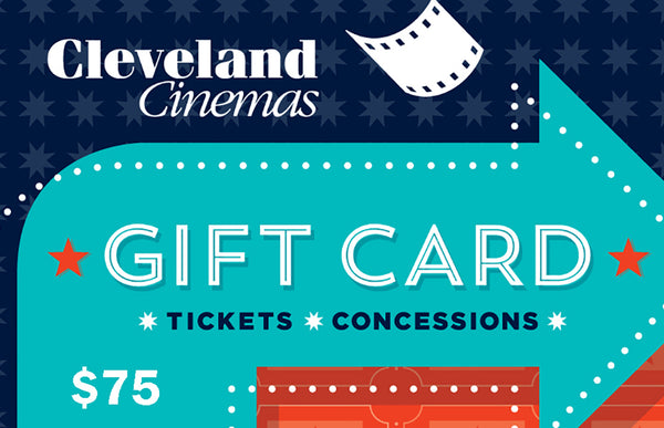 Cleveland Cinemas $75 Gift Card