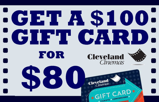 $100 Gift Card for Only $80
